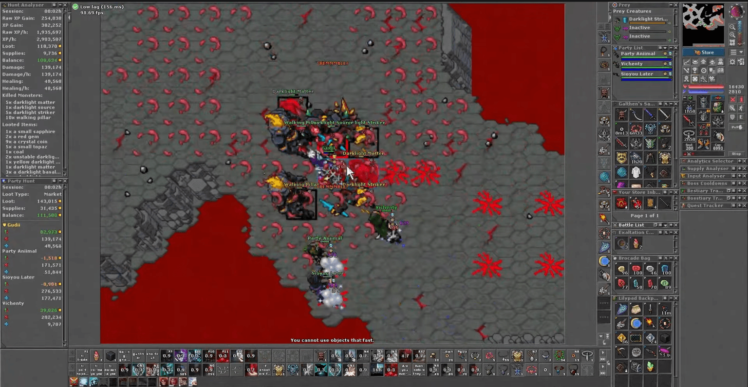 Fill Your Team Hunt and Keep XP/hour Steady